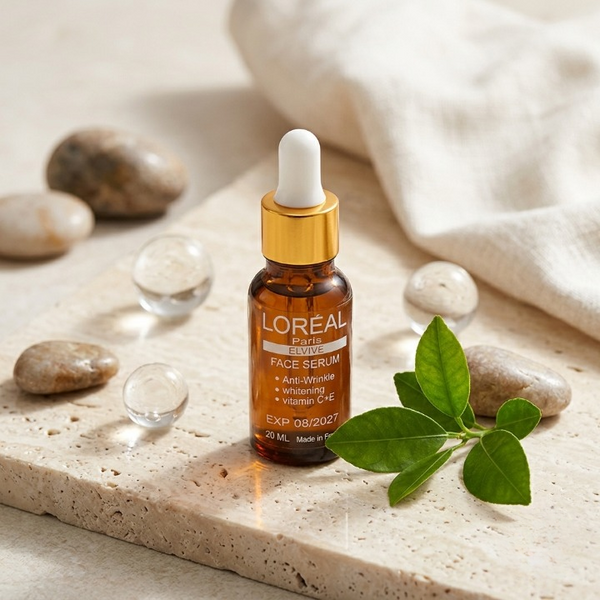 L'Oreal Elvive Vitamin C and E Anti-Wrinkle Glow Serum 20ml