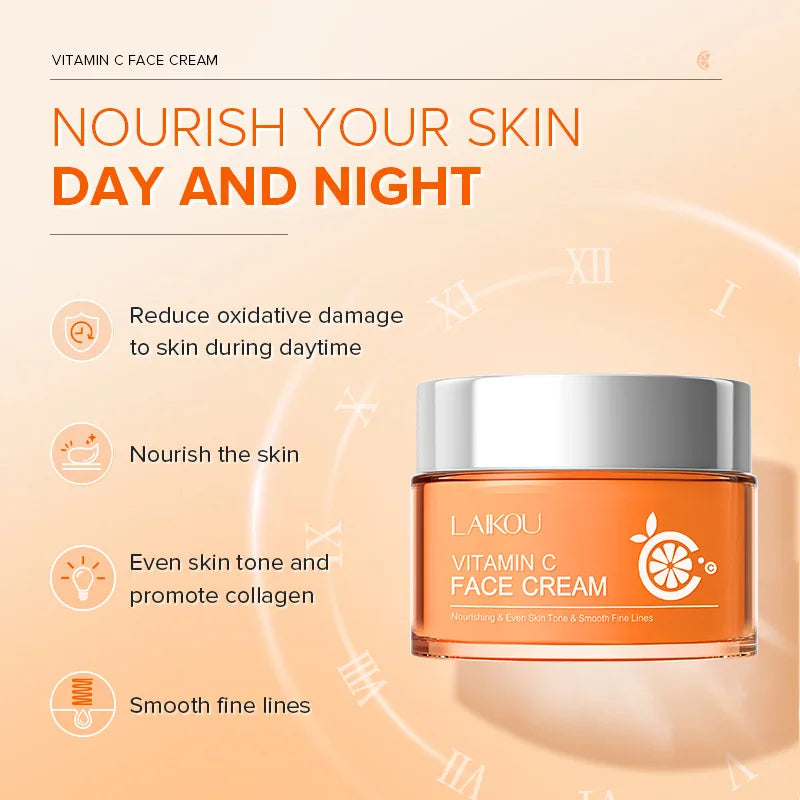 VC Five Fold Vitamin C Tone-Up Cream | Brightening Daily Moisturizer