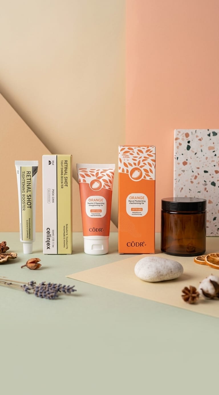 Skin Whitening Glow Bundle Retinol Enzyme Zafrani Set