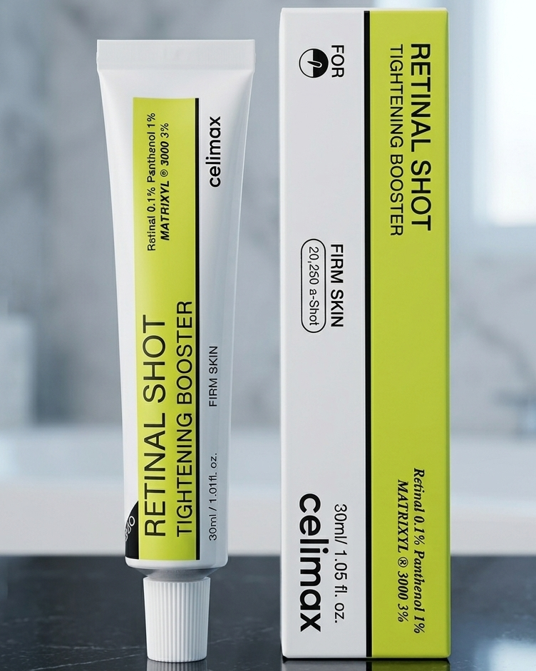Celimax Retinal Shot Tightening Booster 30ml | 0.1% Retinal Serum