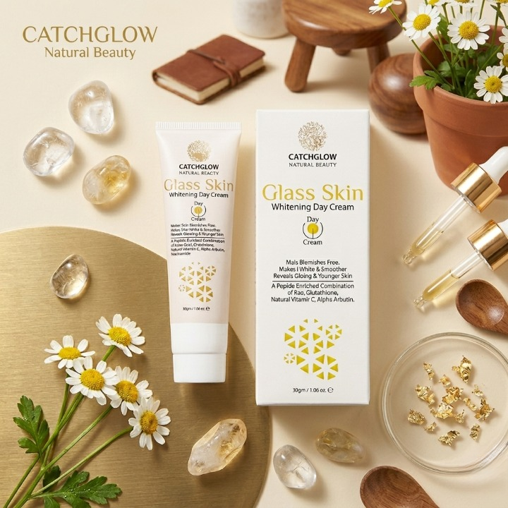 Catchglow Glass Skin Whitening Day Cream for Radiant Glow