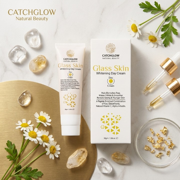 Catchglow Glass Skin Whitening Day Cream for Radiant Glow
