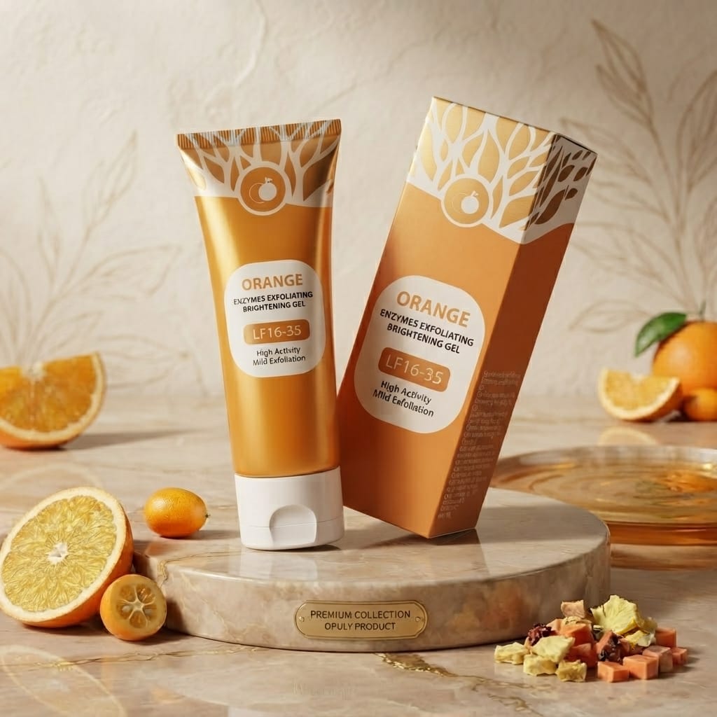 Orange Enzyme Exfoliating Gel for Radiant Glowing Skin