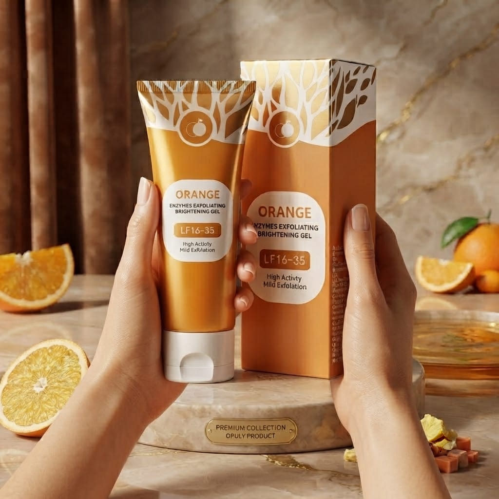 Orange Enzyme Exfoliating Gel for Radiant Glowing Skin