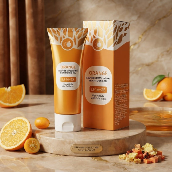 Orange Enzyme Exfoliating Gel for Radiant Glowing Skin